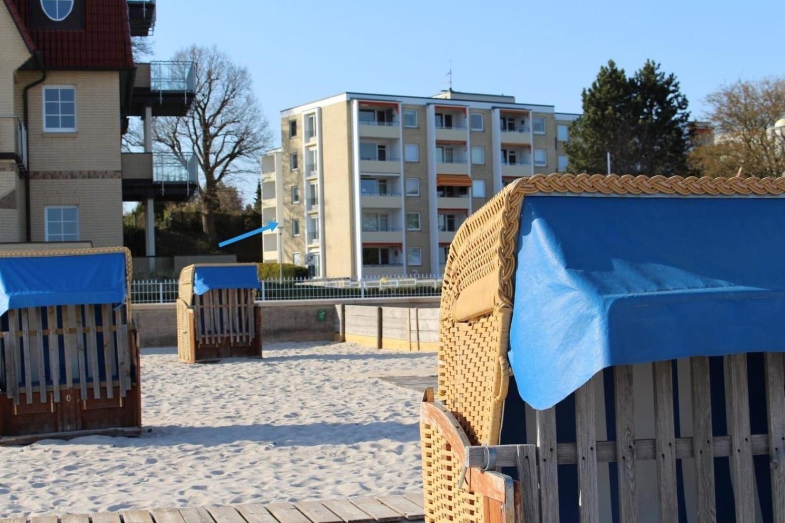 Strandschloss Strandkoje-Ostseeblick 그로미츠 외부 사진